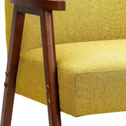 Alex Mid Century Armchair - Ochre 5 Alex Mid Century Armchair - Ochre -Famous Furniture Store 13514419 7044963831726281