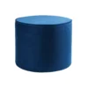 Pippa Round Pouffe - Blue