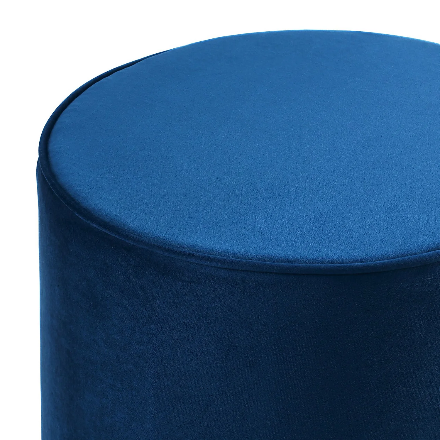 Pippa Round Pouffe - Blue Pippa Round Pouffe - Blue -Famous Furniture Store 13514425 8104964604227403