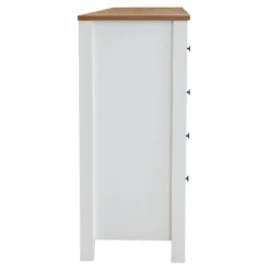 Ren 5 Drawer Chest - White -Famous Furniture Store 13633737 1964975192871775