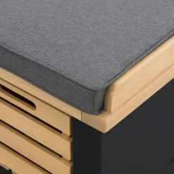 Ashstead Storage Bench - Oak & Charcoal 6 Ashstead Storage Bench - Oak & Charcoal -Famous Furniture Store 13642204 1164953455835891