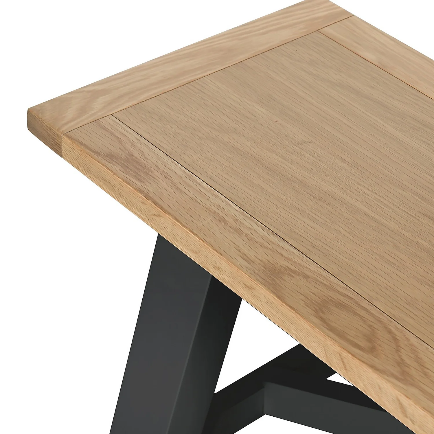 Ashstead Bench - Oak & Charcoal Ashstead Bench - Oak & Charcoal -Famous Furniture Store 13642207 1214953454781334