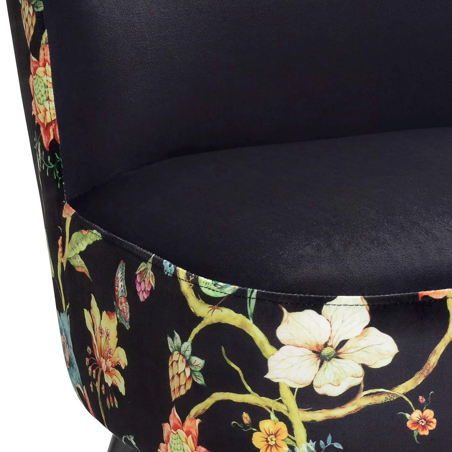 Amy Occasional Chair - Curiosity Navy Amy Occasional Chair - Curiosity Navy -Famous Furniture Store 13644153 1994975247681403