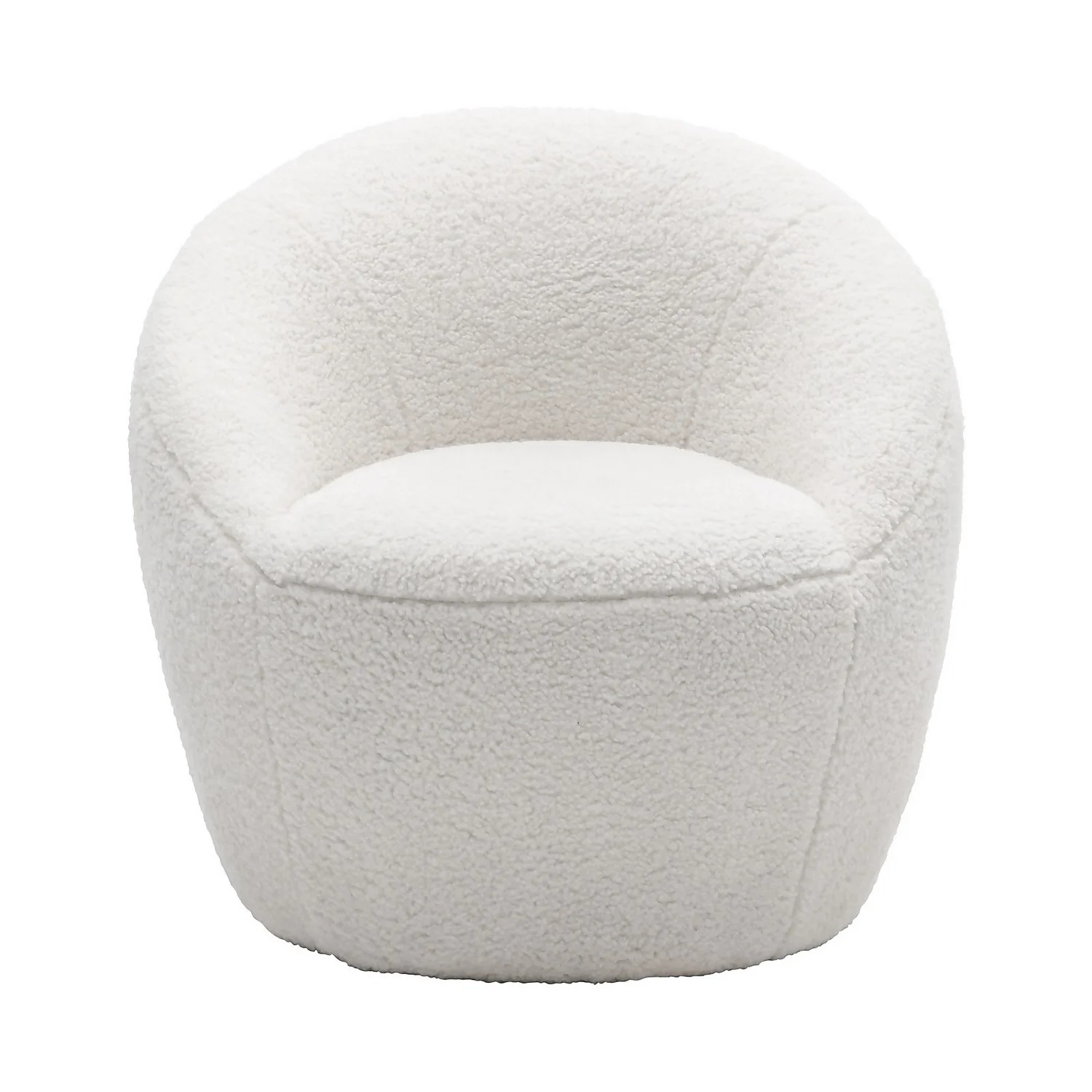 Bernie Boucle Chunky Tub Chair - Cream Bernie Boucle Chunky Tub Chair - Cream -Famous Furniture Store 13644159 1794997056630815