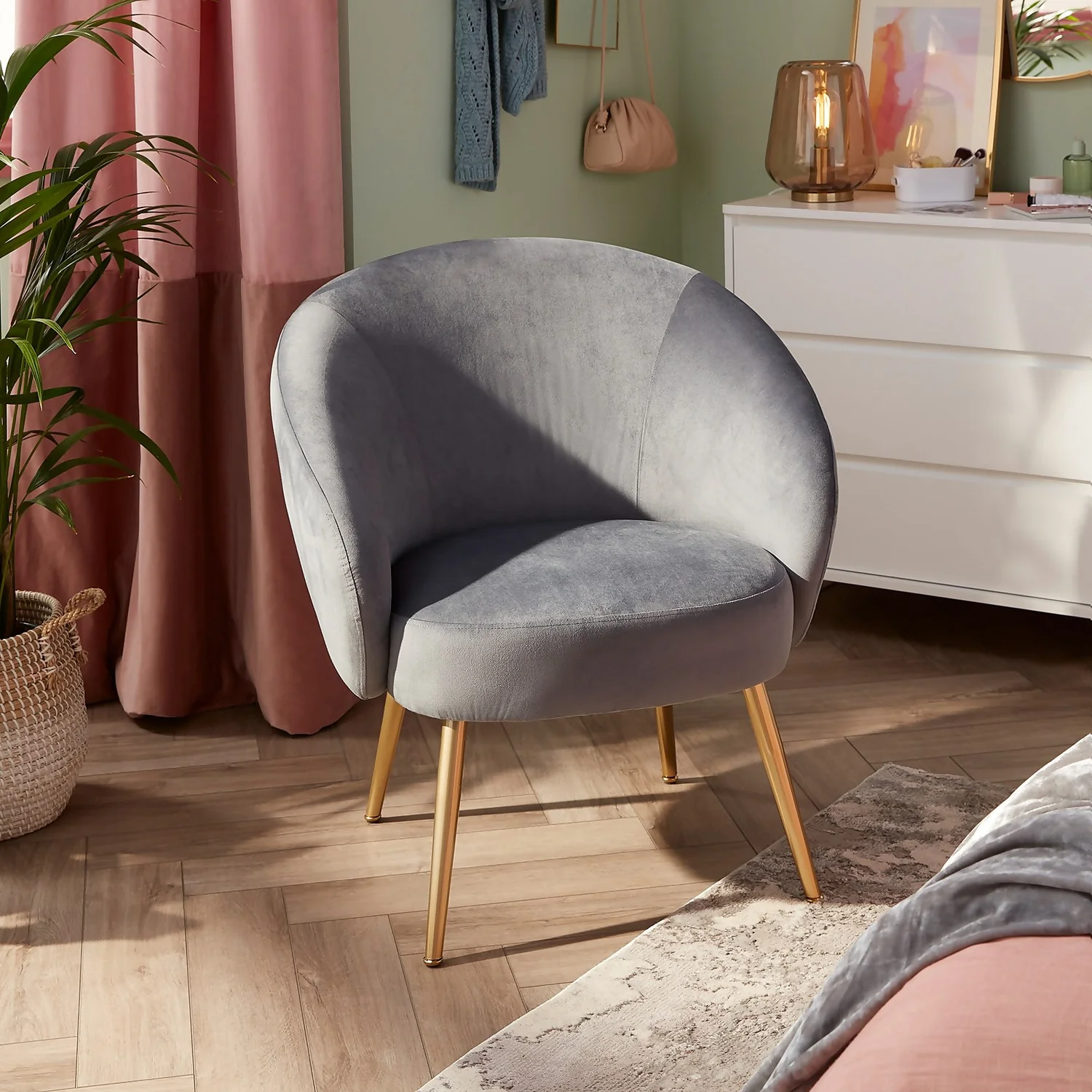 Bella Occasional Chair - Grey Bella Occasional Chair - Grey -Famous Furniture Store 13644167 5664979062459146