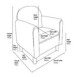 Barry Boucle Armchair - Cream -Famous Furniture Store 13644170 1375018742914622