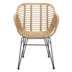 Ronnie Rattan Dining Chair - Set Of 2 -Famous Furniture Store 13644186 5744997056744611