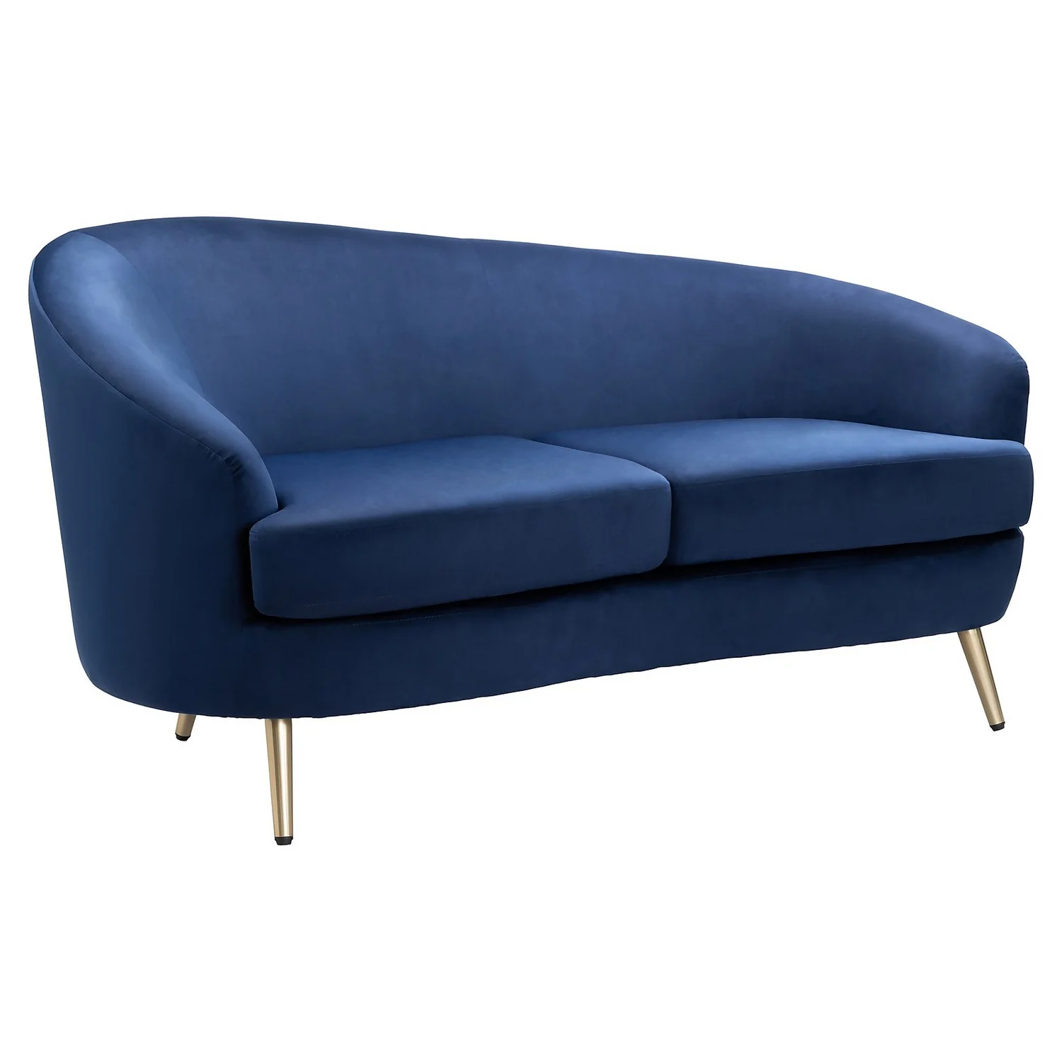 Lucie Asymmetric 2 Seater Sofa - Midnight Lucie Asymmetric 2 Seater Sofa - Midnight -Famous Furniture Store 13644192 1745003705529852