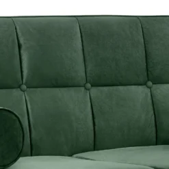 Draper Velvet 2 Seater Sofa In A Box - Green 5 Draper Velvet 2 Seater Sofa In A Box - Green -Famous Furniture Store 13645998 1124978299976395
