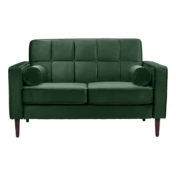 Draper Velvet 2 Seater Sofa In A Box - Green 3 Draper Velvet 2 Seater Sofa In A Box - Green -Famous Furniture Store 13645998 1914978299810930