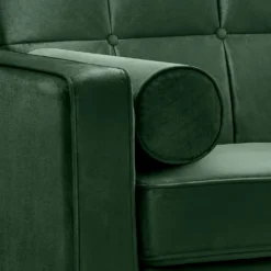 Draper Velvet 2 Seater Sofa In A Box - Green 6 Draper Velvet 2 Seater Sofa In A Box - Green -Famous Furniture Store 13645998 2084978300047039