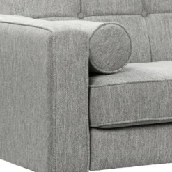 Draper Woven Fabric 3 Seater Sofa In A Box - Grey -Famous Furniture Store 13645999 1854978299837555