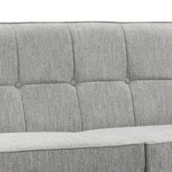 Draper Woven Fabric 3 Seater Sofa In A Box - Grey -Famous Furniture Store 13645999 4894978299749577