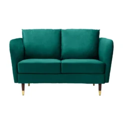 Cosmo Velvet 2 Seater Sofa In A Box - Emerald -Famous Furniture Store 13646012 7934978299311568