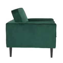 Merlin Velvet Armchair - Emerald -Famous Furniture Store 13667706 1234964355441009