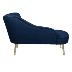Gigi Velvet Chaise Longue - Midnight -Famous Furniture Store 13698290 1604975247829651
