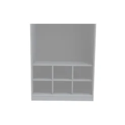 House Beautiful Internal Storage For Double Wardrobe, Pigeon Hole - White