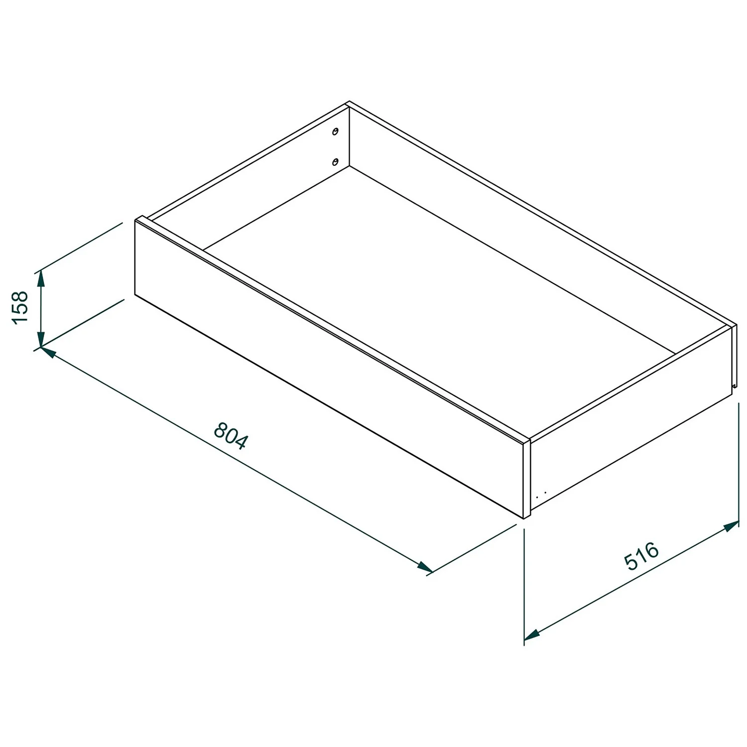 House Beautiful Double Wardrobe Internal Drawer - Grey House Beautiful Double Wardrobe Internal Drawer - Grey -Famous Furniture Store 13864388 1335005842952749