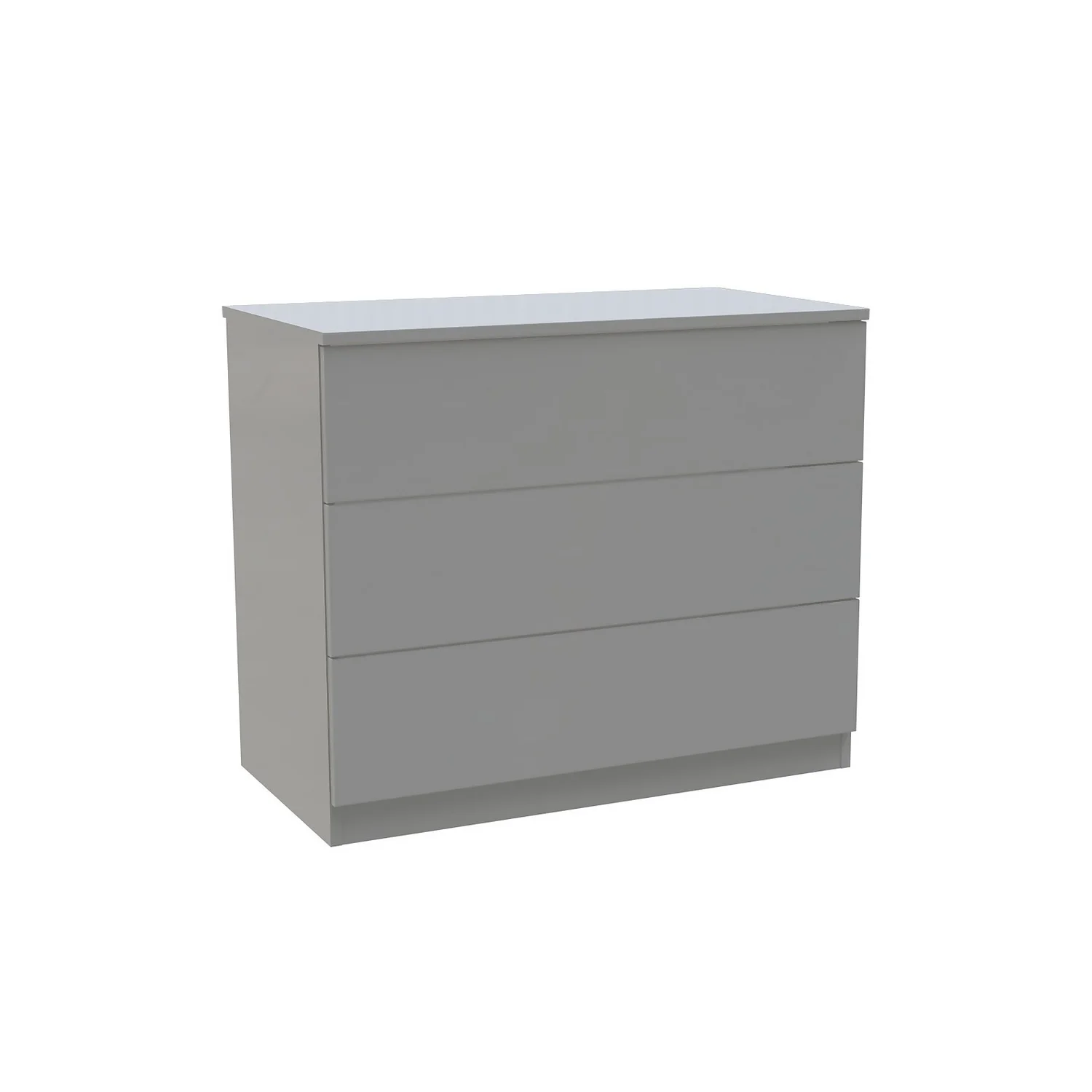 House Beautiful Honest Wide Chest of Drawers - Gloss Grey Slab (W) 900mm x (H) 756mm House Beautiful Honest Wide Chest Of Drawers - Gloss Grey Slab (W) 900mm X (H) 756mm -Famous Furniture Store 13999813 2085005575124299