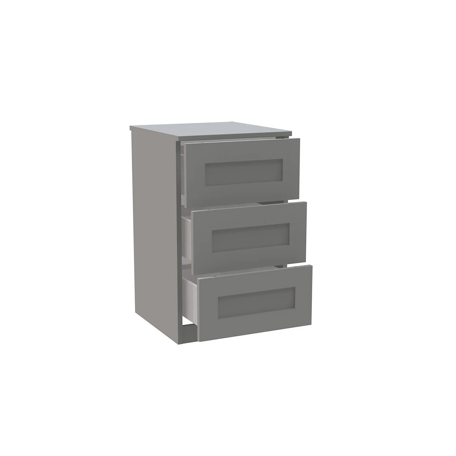 House Beautiful Realm Narrow Chest of Drawers - Grey Shaker (W) 450mm x (H) 756mm House Beautiful Realm Narrow Chest Of Drawers - Grey Shaker (W) 450mm X (H) 756mm -Famous Furniture Store 13999815 8045007392230053