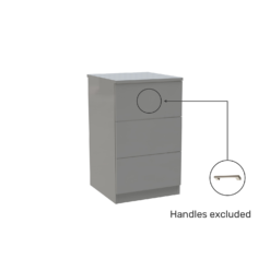 House Beautiful Honest Narrow Chest Of Drawers - Gloss Grey Slab (W) 450mm X (H) 756mm -Famous Furniture Store 13999821 1995005578465231