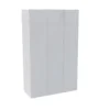 House Beautiful Escape Triple Wardrobe, White Carcass - Gloss White Handleless Doors (W) 1350mm X (H) 2196mm