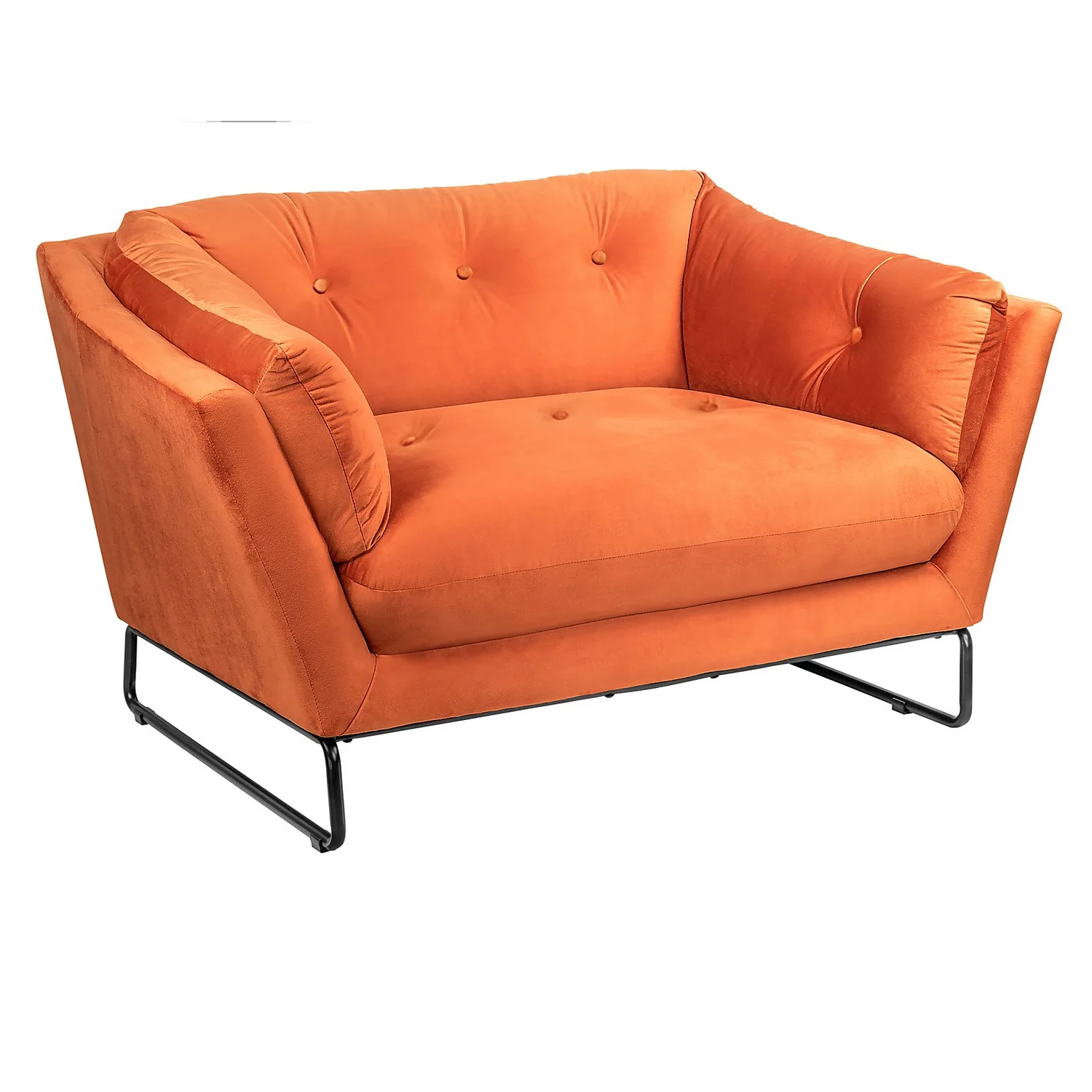The Snuggler Button Chair - Burnt Orange The Snuggler Button Chair - Burnt Orange -Famous Furniture Store 14202653 1165045747564445