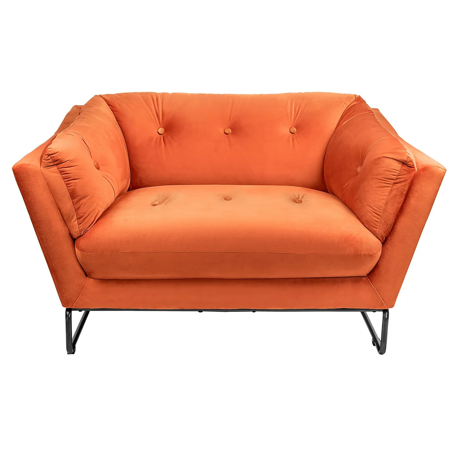 The Snuggler Button Chair - Burnt Orange The Snuggler Button Chair - Burnt Orange -Famous Furniture Store 14202653 1955045747628180