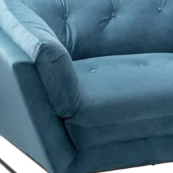The Snuggler Button Chair - Aegean Blue 4 The Snuggler Button Chair - Aegean Blue -Famous Furniture Store 14202654 9535045747782599